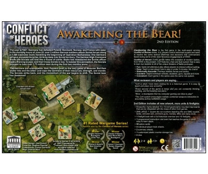 Conflict of heroes awakening the bear обзор