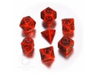 Dice Set - Dragons, Red and Black