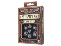 Dice Set - Steampunk, Black and White