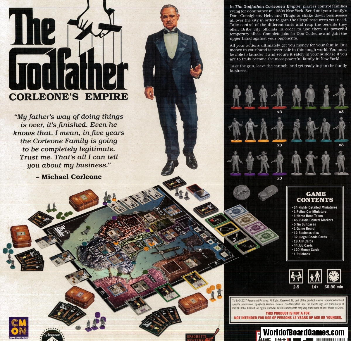 Игра the godfather карта