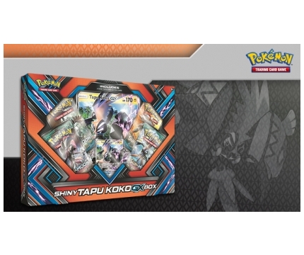 Shiny Tapu Koko GX Box - Pokemon Sealed Products » Tins & Box Sets - Full  Grip Games
