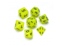 Greifenfels: Flourescent Series - Jade/Black - Dice Set