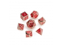 Greifenfels: Gold Series - Red/Gold - Dice Set