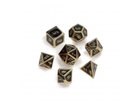 Greifenfels: Gold Series - Black/Gold - Dice Set