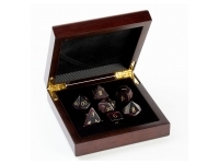 Greifenfels: Stone Series - Cats Eye Dark Purple - Dice Set