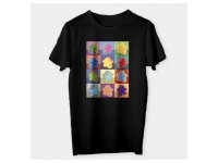 T-shirt: Mr. Meeple - Pop (Black) - Small