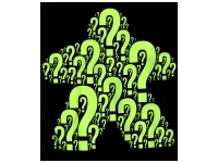 T-shirt: Mr. Meeple - ???, Neon Green Meeple (Black) - X-Large