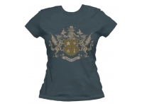 T-shirt: Mr. Meeple - Semper Ludens (Grey) - Woman's Small