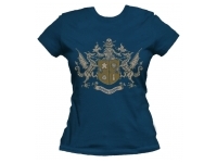 T-shirt: Mr. Meeple - Semper Ludens (Dark Blue) - Woman's Small