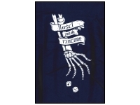 T-shirt: Mr. Meeple - Kosci Zostaly Rzucone (Navy) - Woman's 2X-Large