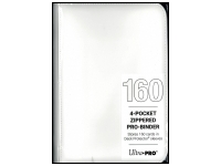 Ultra Pro: Vivid 4-Pocket Zippered PRO-Binder - White (160)