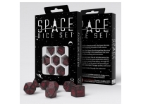 Space Dice Set - Voyager (Black/Red)