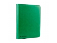 Rebinder: 9-Pocket Zip-Up Toploader Binder - Green