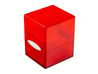 Ultra Pro: Satin Cube - Glitter Red (100+)