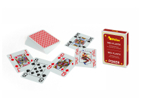 Red Plastic Poker Cards (Philos)