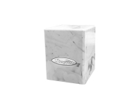 Ultra Pro: Marble Satin Cube (White/Black)