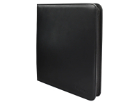 Ultra Pro: Vivid 12-Pocket Zippered PRO-Binder - Black (480)