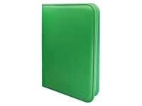 Ultra Pro: Vivid 4-Pocket Zippered PRO-Binder - Green (160)