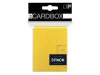 Ultra Pro: PRO 15+ Pack Boxes - Yellow (3-Pack)