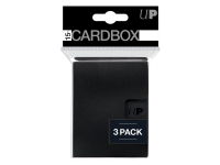 Ultra Pro: PRO 15+ Pack Boxes - Black (3-Pack)